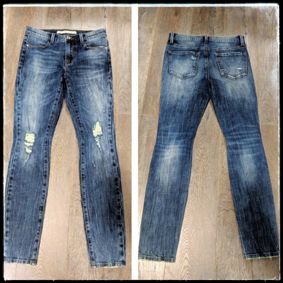 Catch Stitch Denim - NWOT  ~ CATCH STITCH Destroyed Skinny Jeans